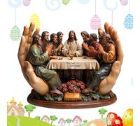 TQEBWUS Adesivi Murali Religiosi | Decorazione Murale per Camera da Letto Pasquale,Adesivo Cristiano per Ricercatori Spirituali Membri Chiesa Decoratori Casa Decorazione Soggiorno