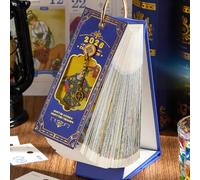 TQEBWUS Calendario Da Scrivania Quotidiano - Ornamento Strappabile - Calendario da Scrivania 365 Giorni 2026 in Carta,Per Aula Sala Da Pranzo Soggiorno Camera Da Studenti Bambini Adolescenti Adulti