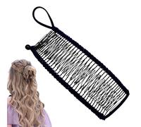 TQEBWUS Clip di banane per capelli, clip per capelli banana | Porta della coda di cavallo vintage per capelli ricci | Flat Women Claw, Clincher Comb per giovani, anziani, Ringraziamento, Natale