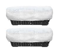 TQEBWUS Coperture Invernali Antigelo per Piante | Scudo Termico Riusabile Contro Freddo in Coppia,Protezione Regolabile per Orto Frutteto Balcone Serra con Tenuta alle Intemperie