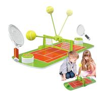 TQEBWUS Gioco da tavolo per bambini Tennis - gioco da tavolo per famiglie, giocattolo interattivo portatile, per due giocatori, per interni e soggiorno