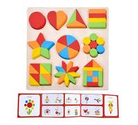 TQEBWUS Puzzle Colorati Per Prima Infanzia - Giocattoli Educativi STEM con Forme Colorate,Attività con per Apprendimento Sviluppo Educativo | Bambini