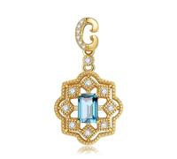 TQHGM Accessorie Diopside Pattern Heart Shaped Garnet Pendant Luxury Jewelry Chains Accessories