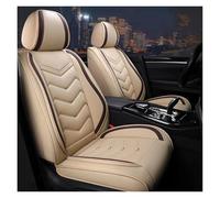 TQHSAG Set Anteriori E Posteriori Per SEAT Per Arona Per Ateca Per Tarraco Per Cupra Formentor Coprisedili Per Auto Set Completo Protezioni Universali Protezione Sedile(Beige)