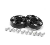 Tqjusjr Ruota Spacer per Q5 per 8R per A6 per C6 per A6 2 Pezzi 25/30/35/40mm PCD 5x112 CB 66.5mm Distanziale Ruota Adattatore Vestito(2PC 50mm Black)