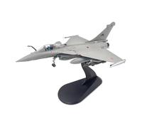 TQMEAD Kit Aereo Modello 1：100 Scale Fort Rafale C Fighter Jet Diecast Model Aereo Dell'Aeronautica Militare per La Collezione Espositiva per Collezioni O Regali