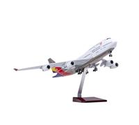 TQMEAD Kit Aereo Modello 1:150 per B747 Modello di Aereo in Pressofusione di Resina Modello di Aereo con Luce LED Dinamica Collezione Decorazione per Collezioni O Regali(with Light)