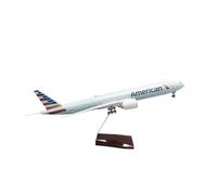 TQMEAD Kit Aereo Modello 1:157 per Il Modello di Aereo B777 in Resina Pressofusa con Carrello di Atterraggio Leggero E A Ruote per Collezioni O Regali(No Light)