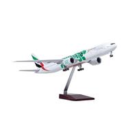 TQMEAD Kit Aereo Modello 1:157 per Il Modello di Aereo B777 Modello in Resina Pressofusa Esposizione Statica per Collezioni O Regali(with Light)
