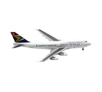 TQMEAD Kit Aereo Modello 1:200 per B747-300 ZS-Sau Alloy Collectible Plane Diecast Model Tabletop Displays per Collezioni O Regali