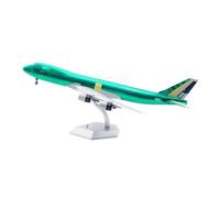 TQMEAD Kit Aereo Modello 1:200 per B747-8F N863GT Modello di Aereo Pressofuso in Lega Decorazioni per Ufficio Alette Abbassate per Collezioni O Regali