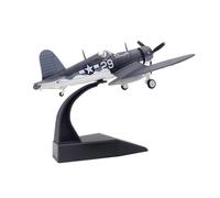 TQMEAD Kit Aereo Modello 1:72 per Il Modello di Aereo da Caccia F4U-1 Corsair in Metallo Pressofuso, Souvenir Militari Finiti per Collezioni O Regali