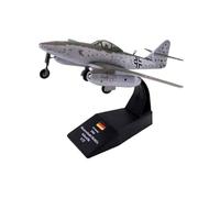 TQMEAD Kit Aereo Modello 1:72 per Me262 Jet Aereo da Caccia Militarizzato Modello Decorazione Espositiva Statica per Collezioni O Regali
