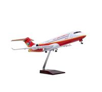 TQMEAD Kit Aereo Modello 47cm per Arj21 Modello di Aereo Pressofuso in Resina con Ruote E Luci Decorazione per La Casa per Collezioni O Regali(No Light)