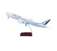 TQMEAD Kit Aereo Modello Aereo Pressofuso in Scala 1 130 43 Cm per Boeing B787 United Static Aircraft Model Gift per Collezioni O Regali