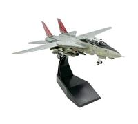 TQMEAD Kit Aereo Modello Modello di Aereo da Caccia in Metallo Pressofuso Modello Militare F-14A VF-31 in Scala 1:100 per Collezioni O Regali