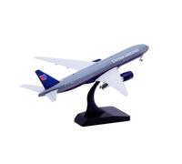TQMEAD Kit Aereo Modello Modello di Aereo in Lega Pressofusa B777-200 N777UA in Scala 1:400 con Supporto per Collezionismo per Collezioni O Regali