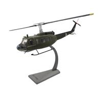 TQMEAD Kit Aereo Modello Modello di Aereo Militare in Lega Rifinita in Scala 1:48 per Elicottero dell'Esercito UH-1H Huey per Collezioni O Regali