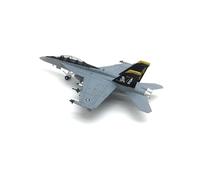 TQMEAD Kit Aereo Modello per Il Modello Scala Caccia D'attacco F-18B Modello Aereo Pressofuso Modello Metallo può Essere Utilizzato Regalo 1 100 per Collezioni O Regali