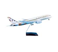 TQMEAD Kit Aereo Modello per Il Regalo di Raccolta di Modellini di Aerei Pressofusi in Metallo Boeing B787 Etihad 1 130 per Collezioni O Regali