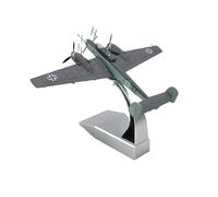 TQMEAD Modello di Aeroplano Metallo 1:100 per BF110 Me110 Diecast Fighter Aircraft Model Replica Ornaments per La Collezione Kit di Modellismo