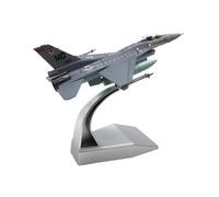 TQMEAD Modello di Aeroplano Metallo 1:100 per F-16C Diecast Fighter Aircraft Model Replica Ornamenti Mini Decorative Home Kit di Modellismo