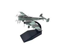 TQMEAD Modello di Aeroplano Metallo 1:100 per La Collezione di Modelli Aerei da Caccia Tedeschi Messerschmidt BF110 della Seconda Guerra Mondiale Souvenir Kit di Modellismo