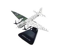 TQMEAD Modello di Aeroplano Metallo 1:144 per Il Modello di Aereo Pressofuso in Lega del Bombardiere Tedesco JU-188 Ornamenti in Miniatura Souvenir Kit di Modellismo