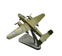 TQMEAD Modello di Aeroplano Metallo 1:144 per Il Modello di Caccia Bombardiere B25 Mitchell della Seconda Guerra Mondiale Souvenir Aeronautici Kit di Modellismo