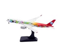 TQMEAD Modello di Aeroplano Metallo 1:400 per Il Modello di Aereo in Lega Pressofusa A350-900 Decorazioni di Simulazione Statica con Trattore Kit di Modellismo