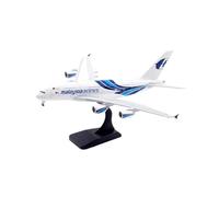 TQMEAD Modello di Aeroplano Metallo 1:400 per Il Modello di Aereo Pressofuso in Lega A380 9M-MNE della Malesia Esposizione Statica Kit di Modellismo