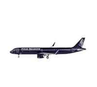 TQMEAD Modello di Aeroplano Metallo 1:400 per Il Modello di Aereo Pressofuso in Lega British Four Seasons A321neo in Esposizione Statica Kit di Modellismo