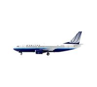 TQMEAD Modello di Aeroplano Metallo 1:400 per La Collezione di Modelli di Aeromobili in Lega B737-300 novità Unica Decorazione Espositiva Kit di Modellismo