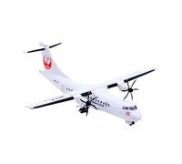 TQMEAD Modello di Aeroplano Metallo 1:400 per La Collezione di Modelli di Aeromobili in Lega JAL ATR-42-600 Decorazione Espositiva Kit di Modellismo