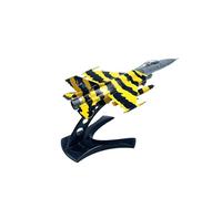TQMEAD Modello di Aeroplano Metallo 1: 72 per Il Modello del Caccia F-16A ABS Simulazione Statica Prodotto Finito Decorazioni Kit di Modellismo