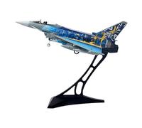 TQMEAD Modello di Aeroplano Metallo 1:72 per Il Modello del Caccia Typhoon EF2000 Prodotto di Simulazione Statica per Collezioni Kit di Modellismo(No Stand)