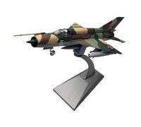 TQMEAD Modello di Aeroplano Metallo 1:72 per Il Modello di Aereo da Caccia Sovietico MiG-21 Fishbed in Lega Souvenir Kit di Modellismo