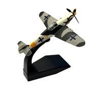 TQMEAD Modello di Aeroplano Metallo 1:72 per Il Modello di Aereo da Caccia Tedesco Messerschmitt BF109 della Seconda Guerra Mondiale per Collezionismo Kit di Modellismo