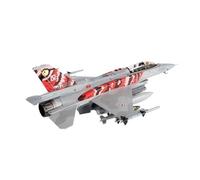 TQMEAD Modello di Aeroplano Metallo 1:72 per Il Modello in Lega Pressofusa del Caccia Falcon F-16D Dell'aeronautica Militare Collezione Senza Supporto Kit di Modellismo