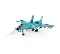 TQMEAD Modello di Aeroplano Metallo 1 72 per Il Russo SU34 Su-34 Fighter Bomber Modello in Scala Pressofuso in Lega Display Regalo Kit di Modellismo