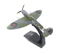 TQMEAD Modello di Aeroplano Metallo 1:72 per La Collezione di Modelli di Aerei in Lega Spitfire Fighter della Seconda Guerra Mondiale Finiti Kit di Modellismo