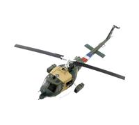 TQMEAD Modello di Aeroplano Metallo 1:72 per UH-1F Huey Upright Flying Aircraft Luke Air Force Base Modello Finito di Elicottero Kit di Modellismo