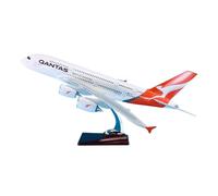 TQMEAD Modello di Aeroplano Metallo Aereo Pressofuso in Lega di Aeromobili da 46 Cm per Modello di Aereo Replica Statica A380 Qantas 1 160 Kit di Modellismo