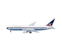 TQMEAD Modello di Aeroplano Metallo Collezione di Modelli di Aeromobili in Lega Pressofusa Delta 767-300 N117DL in Scala 1:400 Souvenir Kit di Modellismo