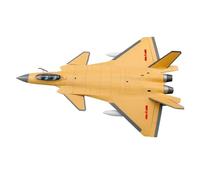 TQMEAD Modello di Aeroplano Metallo Decorazione Modello in Lega di Aereo da Caccia Stealth di Quinta Generazione J-20S A Due Posti in Scala 1:100 Unica novità Kit di Modellismo