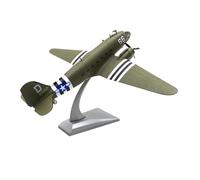 TQMEAD Modello di Aeroplano Metallo Decorazione per La Collezione di Modelli di Aerei in Lega di Simulazione del Caccia da Trasporto Douglas C-47 Dc3 in Scala 1:100 Kit di Modellismo