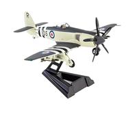 TQMEAD Modello di Aeroplano Metallo Modello di Aereo da Caccia Hawker Sea Fury MK. II in Scala 1:72 per Collezionisti Kit di Modellismo