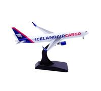 TQMEAD Modello di Aeroplano Metallo Modello di Aereo Pressofuso in Lega B767-300ER in Scala 1:400 con Supporto, Souvenir da Collezione Kit di Modellismo