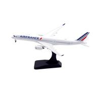 TQMEAD Modello di Aeroplano Metallo Modello di Simulazione di Velivolo Pressofuso in Scala 1:400 per A350-900, Souvenir Rifinito in Lega con Trattore F-HUVJ Kit di Modellismo