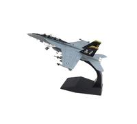 TQMEAD Modello di Aeroplano Metallo Ornamento per Souvenir Modello di Aereo in Lega di Simulazione del Caccia F-18B Strike in Scala 1:100 Kit di Modellismo